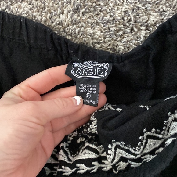 Strapless romper with pockets - Picture 3 of 3